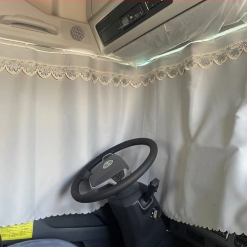 Κουρτίνα καμπίνας φορτηγού για υπνοδωμάτιο, παχιά αδιαφανής πολυεστέρα, κρεμαστός, συμβατή με J6L/JH6/J6P/Howo/Auman