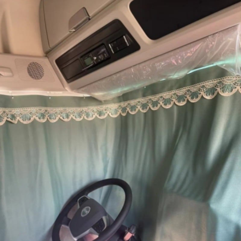 Κουρτίνα καμπίνας φορτηγού για υπνοδωμάτιο, παχιά αδιαφανής πολυεστέρα, κρεμαστός, συμβατή με J6L/JH6/J6P/Howo/Auman