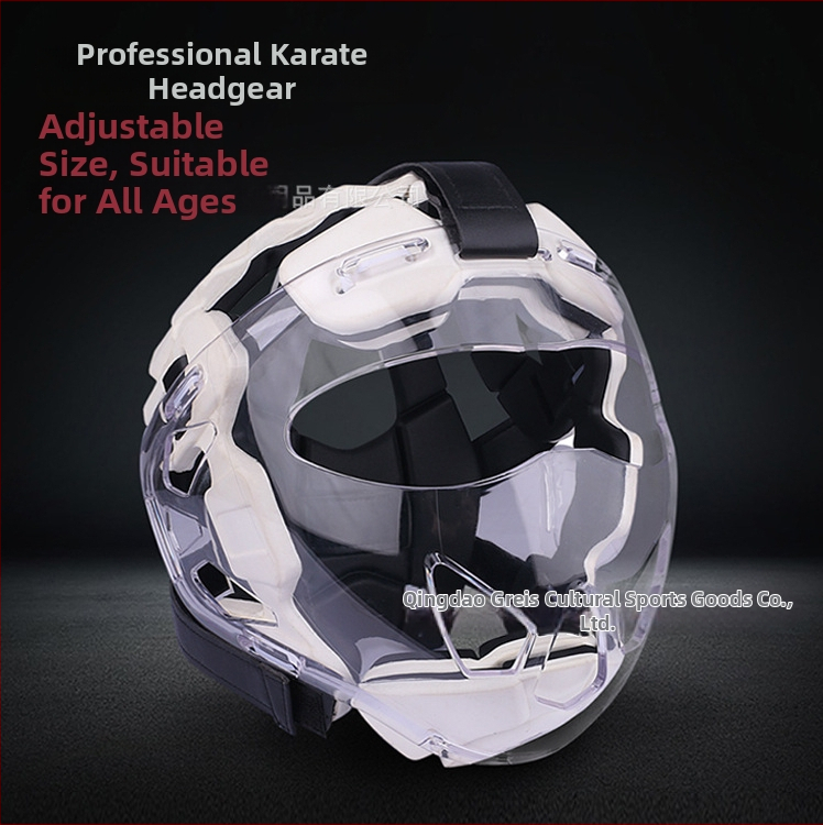 Grace Ochranná prilba na karate a taekwondo, dospelí — CR doska formovaná procesom bublinkovej infiltrácie, ochrana hlavy pre tréning