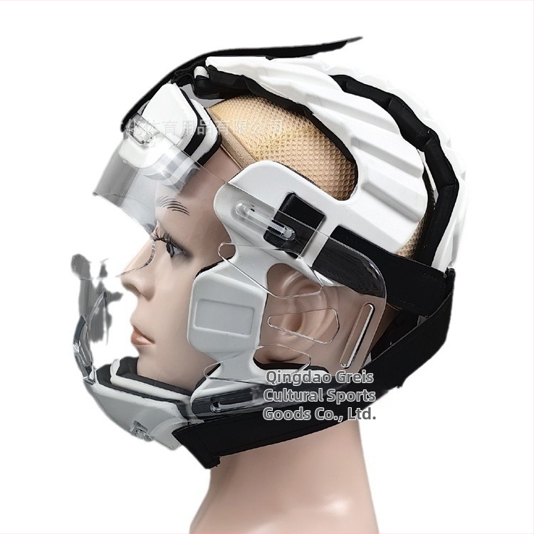 Grace Ochranná prilba na karate a taekwondo, dospelí — CR doska formovaná procesom bublinkovej infiltrácie, ochrana hlavy pre tréning