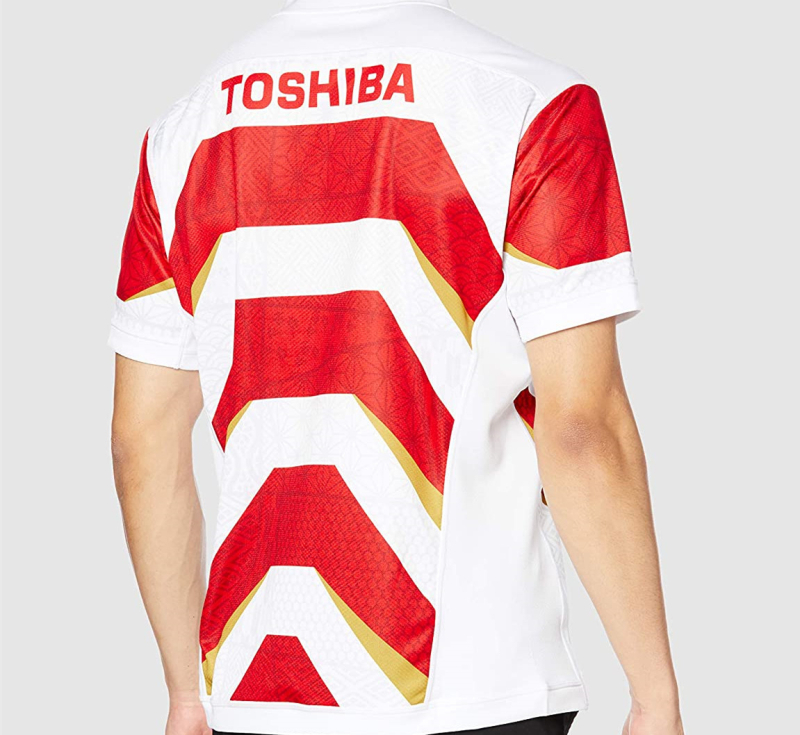 Регби домашна фланелка на японския отбор, унисекс, за възрастни, есен, солиден дизайн, 100% полиестер