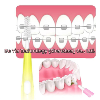 Interdentálna kefka na rovnú tlač-ťah pre fixné zuby, 30 ks v balení, model 52012