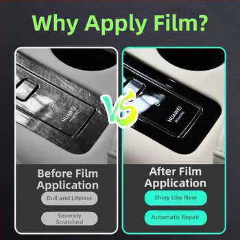 TPU film na ochranu interiéru pre centrálny displej riadiacej jednotky Wenjie M5 (24 modelov)