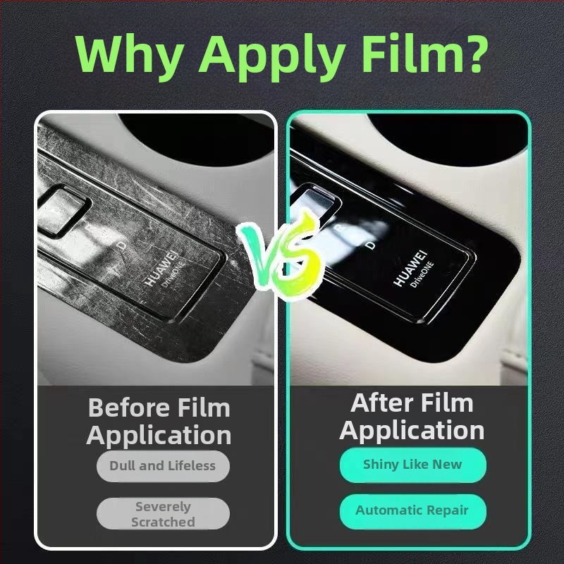 TPU film na ochranu interiéru pre centrálny displej riadiacej jednotky Wenjie M5 (24 modelov)