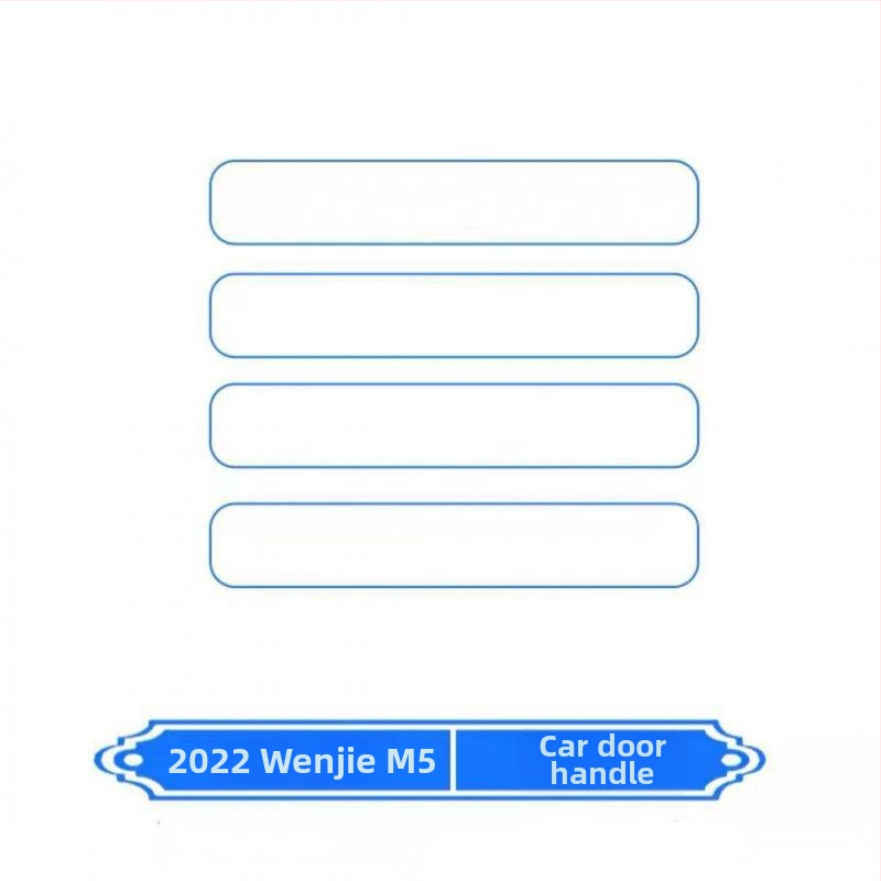 TPU film na ochranu interiéru pre centrálny displej riadiacej jednotky Wenjie M5 (24 modelov)