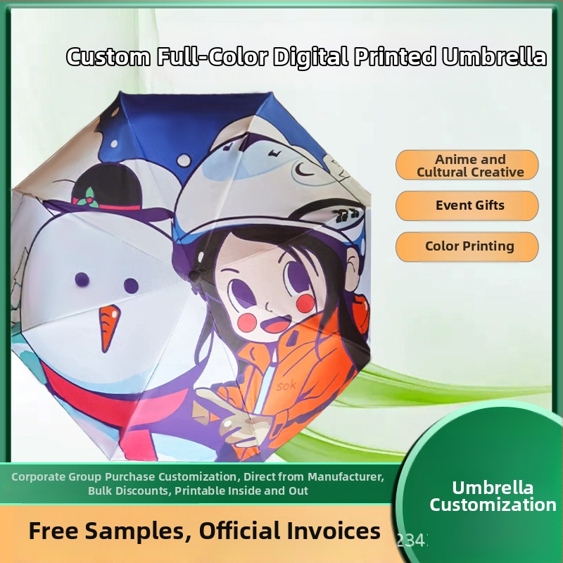 Διαφημιστική ομπρέλα με εκτύπωση λογότυπου • προσαρμοζόμενος σχεδιασμός • σκελετός από σίδηρο με 8 ραβδία • ύφασμα 190T με βινύλιο • χειροκίνητο άνοιγμα/κλείσιμο