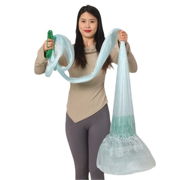 Ručna mreža za bacanje, korejskog stila lančana, 0,3 oka, PE materijal