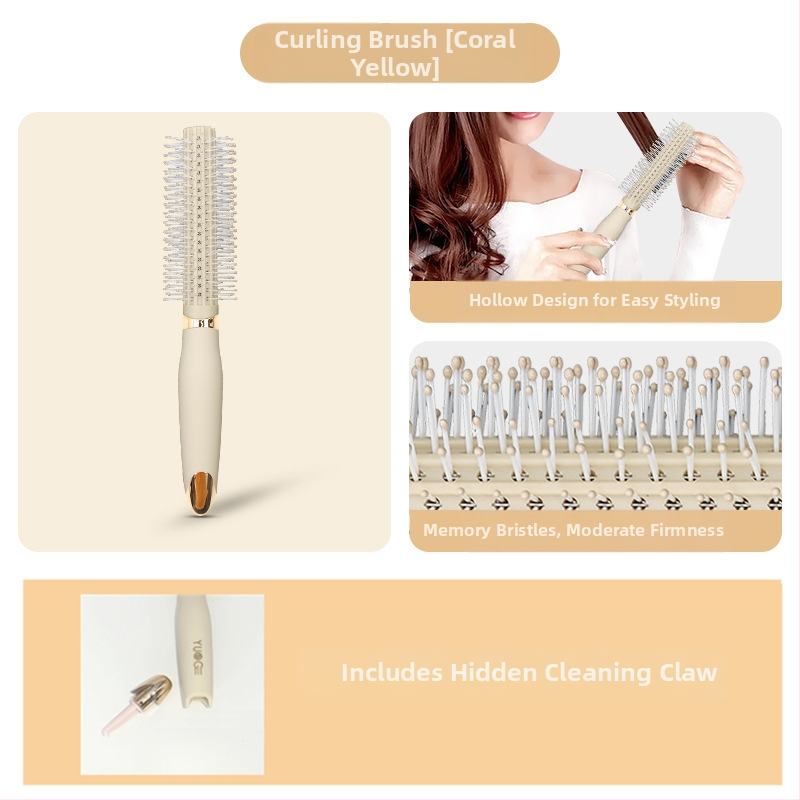 Dámsky hrebeň s vzduchovou vankúšou na masáž pokožky hlavy, kruhový tvar, veľký plochý hrebeň na dlhé vlasy a kučeravé vlasy