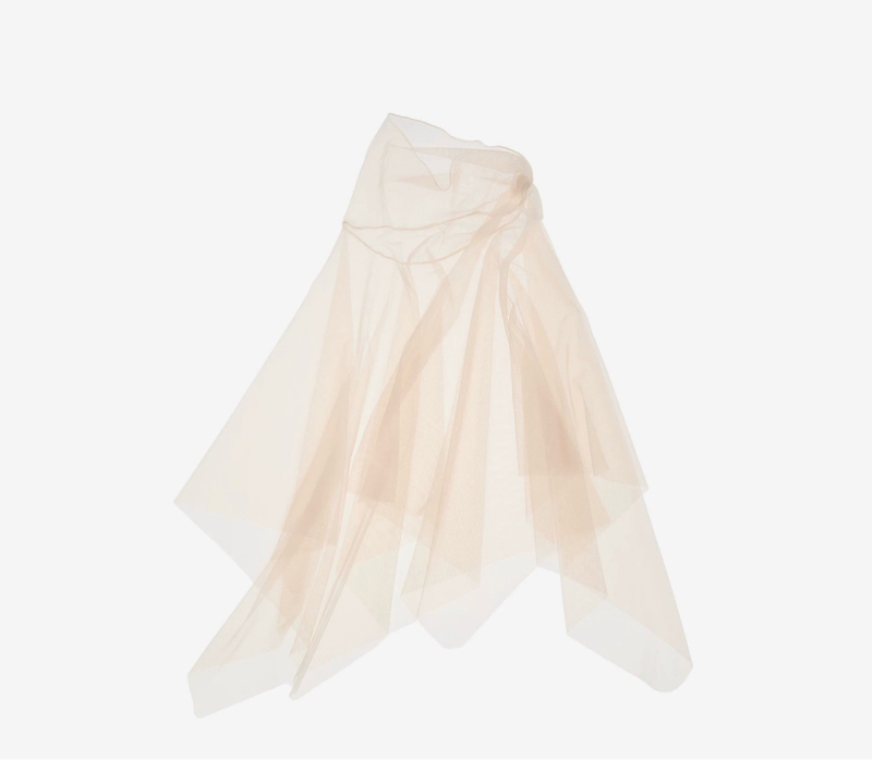 Ženska Jasmine Blossom baletna tutu suknja - elastična mreža, poluduga tila, elastični pojas, čipasti materijal, podstava od pamuka 70%