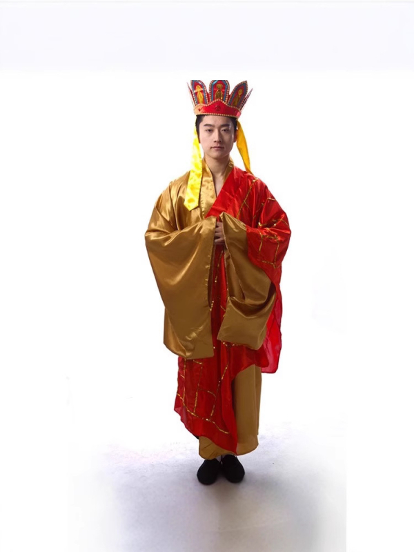 Put prema zapadu: Set scenografskih kostima za četiri lika — Monkey King, Pigsy, Sandy, Tang Monk