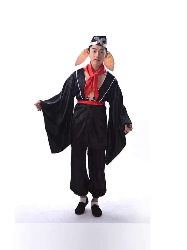 Put prema zapadu: Set scenografskih kostima za četiri lika — Monkey King, Pigsy, Sandy, Tang Monk