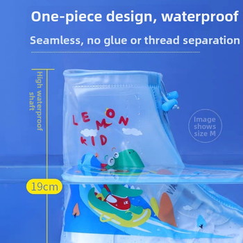 Detské návleky na dažďové čižmy, vodotesné, protišmykové, odolné voči opotrebeniu, unisex dizajn (Značka: Lemon Baby; Materiál: Polyester; Pôvod: Jiaxing; Číslo produktu: LK2231023)