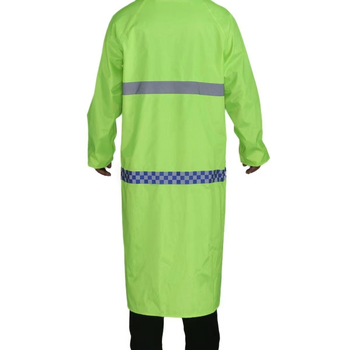 Hosszú esőponcsó felnőttnek, fényvisszaverő dizájn, Oxford anyag, PVC vízálló réteg, testreszabás
