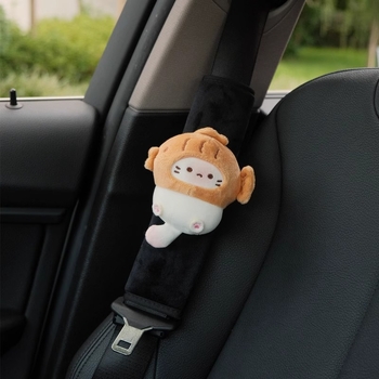 Autóöv vállvédő — plüss anyag, kényelmes és lélegző, anti-szorítás védelem hosszú utazásokhoz, váll és nyak védelme