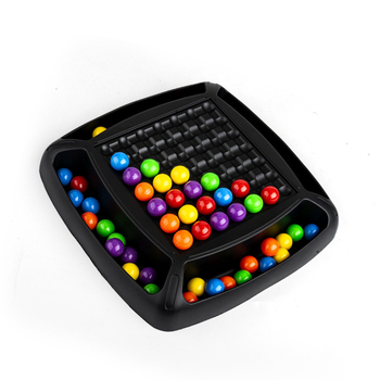 Beltéri oktatási társasjáték gyerekeknek – eliminációs puzzle jellegű játék családi interakcióval, műanyag anyag, 4–14 éveseknek