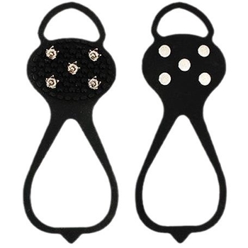 Ötfogú jégcsap cipővédő – csúszásmentes, univerzális, téli hó- és jégfeltételekhez