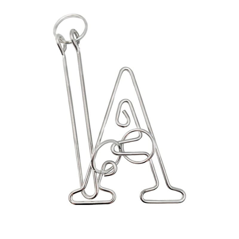 Puzzle s devet prstenova za otključavanje – metalna zagonetka, visoka složenost, za uzrast 7–14 godina, pojedinačno pakiranje, prilagodljivi uzorci