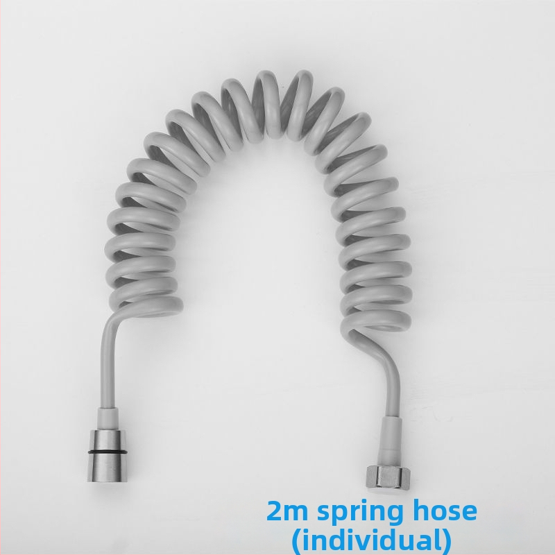 Kúpeľňová telefónna trubica s výsuvným pružinovým hadicou, PU + nehrdzavejúca oceľ, moderný štýl