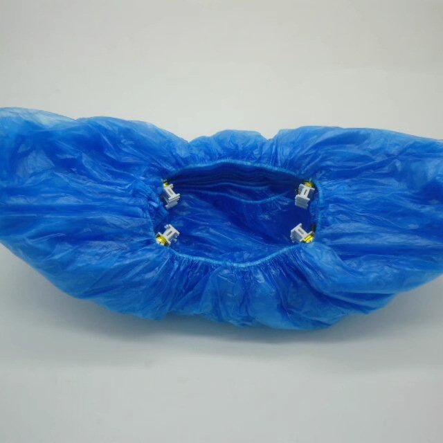 Hongfa Egyszer használatos vízálló cipővédők, T-zárral, 50 csomag