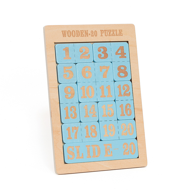 Fa záras kirakós – oktatási játék gyerekeknek 4–6 évesek, márka Qiyi