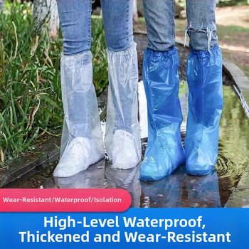 Huse de pantofi pentru ploaie, de unică folosință - antiderapante, impermeabile, rezistente la uzură, anti-murdărire