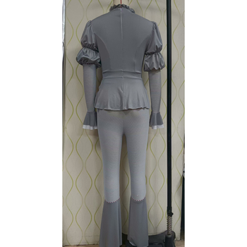 Cosplay kostim Pennywise: Pennywise-inspiriran ženski klaun duh, cross-dressing, poliester, za anime role-play igre, jesen 2025