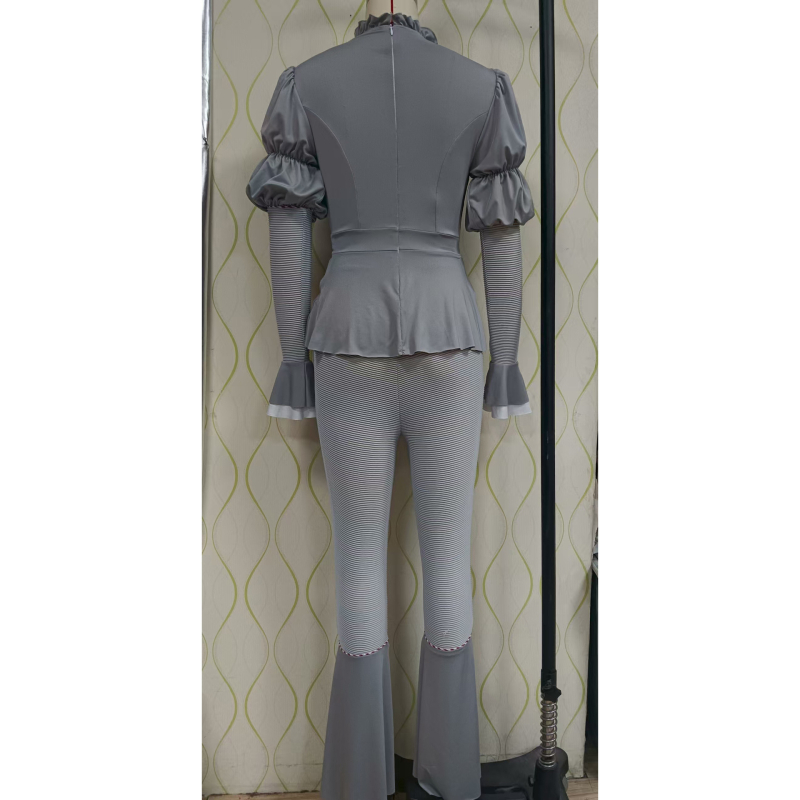 Cosplay kostim Pennywise: Pennywise-inspiriran ženski klaun duh, cross-dressing, poliester, za anime role-play igre, jesen 2025