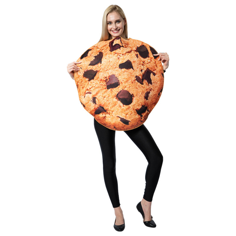 Halloween kostim za parove: set s temom mlijeko-keksi za scensku izvedbu (Unisex, 80% poliester, smjesa sintetičkih vlakana)