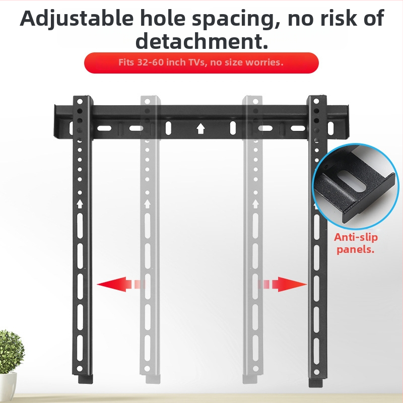 Nástenný držiak na televíziu, model B333, studenoválcovaná oceľ, 1 kg, New Vision Beauty