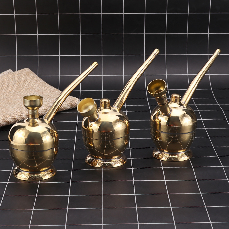 Pipafüstszűrő sárgaréz ötvözetből – vízszűrő, kettős funkciójú dohányzási szűrő, Dunhao