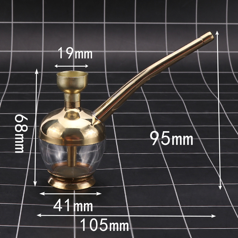 Pipafüstszűrő sárgaréz ötvözetből – vízszűrő, kettős funkciójú dohányzási szűrő, Dunhao