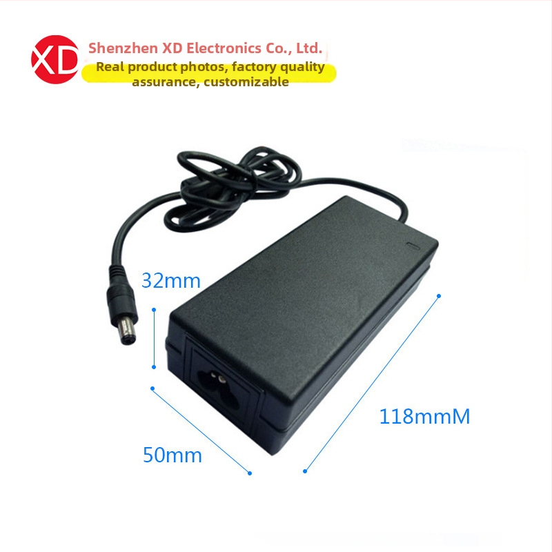 XD punjač litijske baterije, 12,6V 5A, za 3S 18650 paket baterija, 60W napajanje, ulaz 100-240V AC