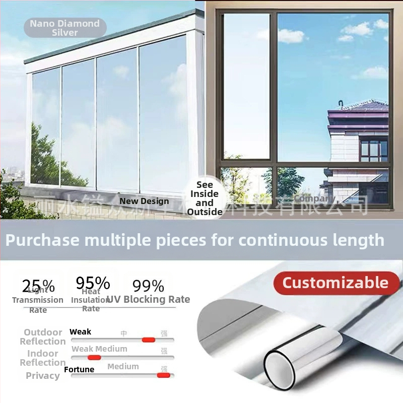 Fólia na okná pre súkromie – mračne sklo, elektrostatické lepenie, PVC, moderný minimalistický štýl, vlastné spracovanie