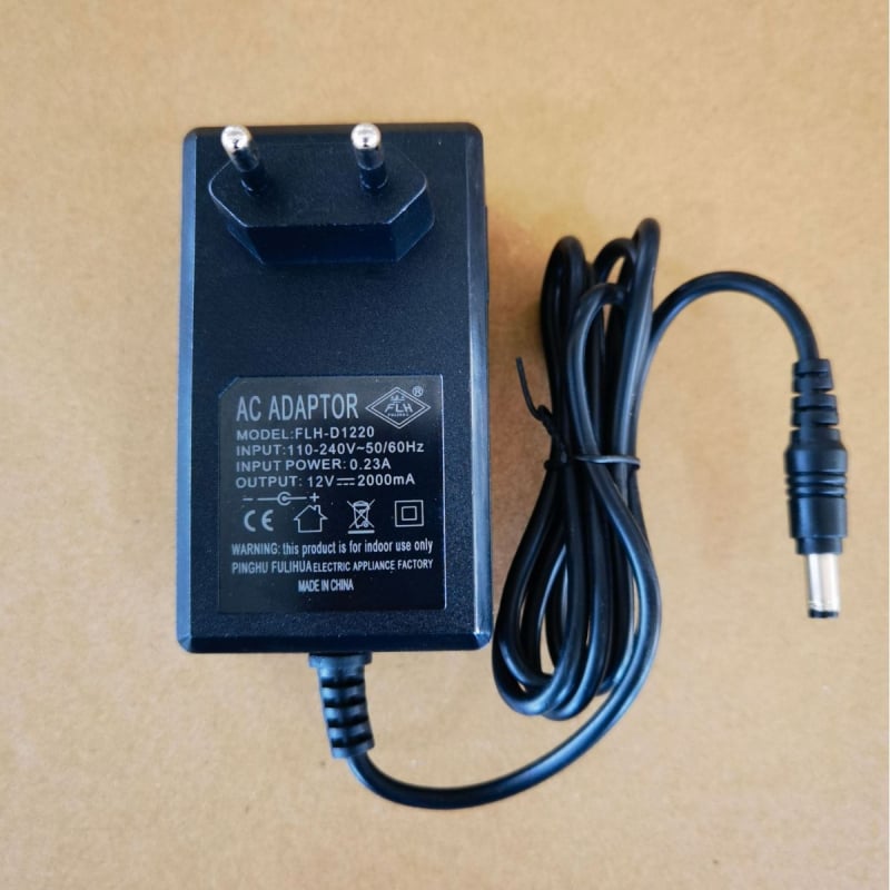 Punjač baterije kolica (FLH-D1220, ulaz 110-240V, izlaz DC12V2A, CE, FLH)