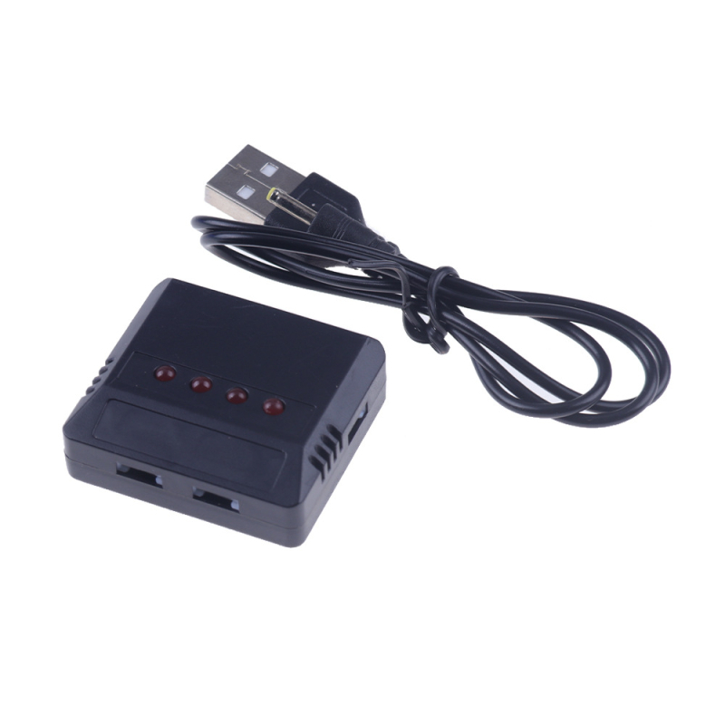 Dron USB punjač za Li-ion bateriju 3.7V – ulaz 5V/0.5-2A, izlaz 3.6-3.7V, kabel za punjenje baterije