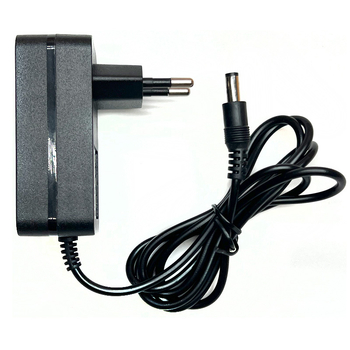 Ólom-savas és lítium akkumulátorokhoz való töltő, DC 12V 1A kimenet, bemenet AC 100-240V, CE/FCC tanúsítvány