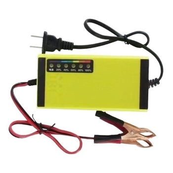 12V punjač baterija za motocikle i automobile – izlaz 2A, ulaz 110–220V, 1 priključak, vrijeme punjenja 8h