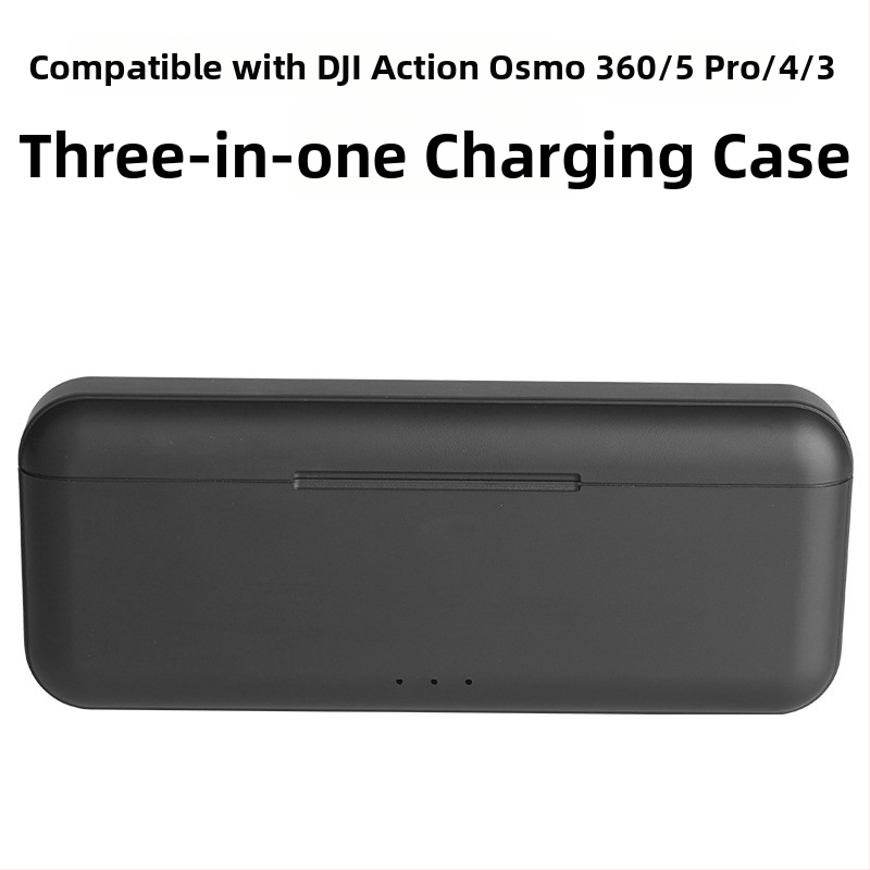 Act5 trojportový stojanový nabíjač s rozhraním Type-C pre batérie DJI Action 3/4/5 Pro/6 Osmo Action