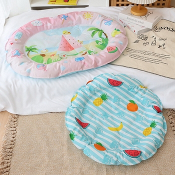 Háziállatok hűtőpad – Kör alakú, kutyáknak, textilből készült