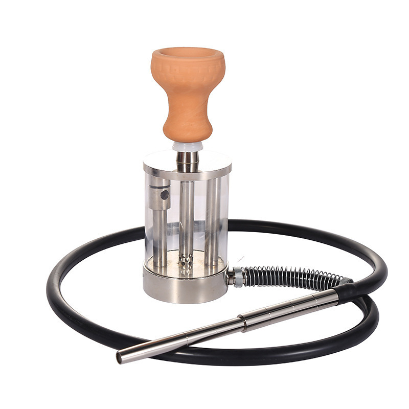 SILU Prenosiva Arapska Shisha Hookah, Metalna Konstrukcija, Prilagodljivost, Ispis Logotipa Dostupan