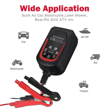 Punjač baterije automobila 6V/12V DC 1.75A, podesivi, za olovne baterije, ulaz 100-240V, CE/FCC/ROHS/EMC