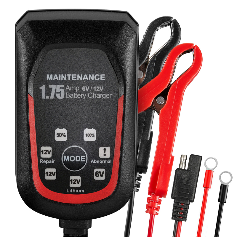 Punjač baterije automobila 6V/12V DC 1.75A, podesivi, za olovne baterije, ulaz 100-240V, CE/FCC/ROHS/EMC