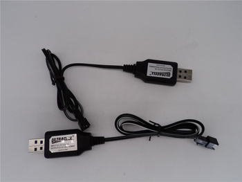USB punjački kabel s SM utikačem za Ni-Cd bateriju, 4.8V 250mA