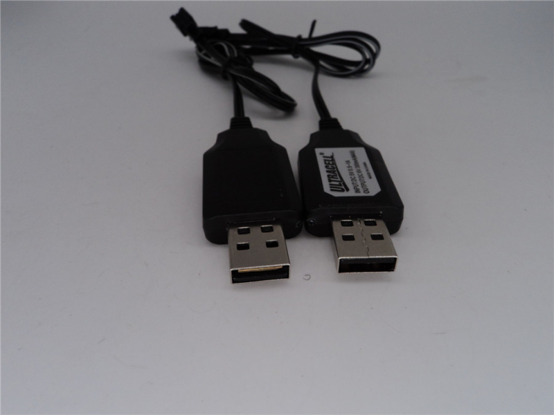 USB punjački kabel s SM utikačem za Ni-Cd bateriju, 4.8V 250mA
