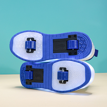 Barbrabbit Heelys Παπούτσια με διπλούς τροχούς, PU τροχοί, κατάλληλα για όλους τους χρήστες