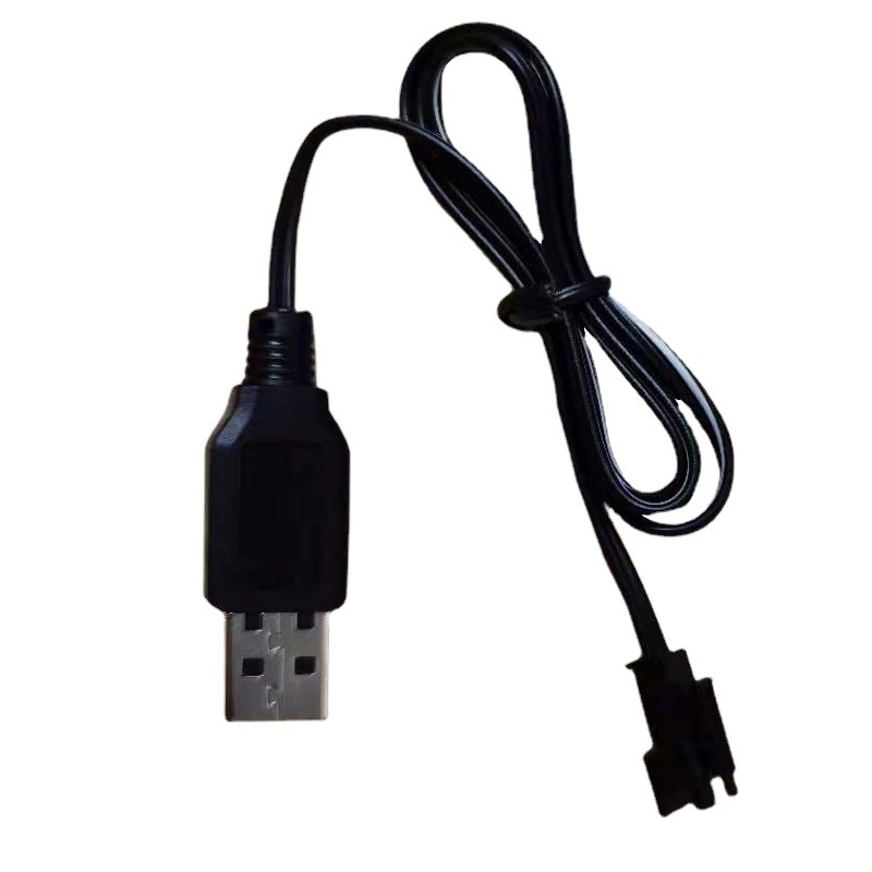 Kabel za punjenje baterije za igrače na daljinski upravljač, USB SM konektor, ulaz 5V, izlazi 3.6V, 4.8V, 6V, 7.2V, 9.6V, CE certificirano