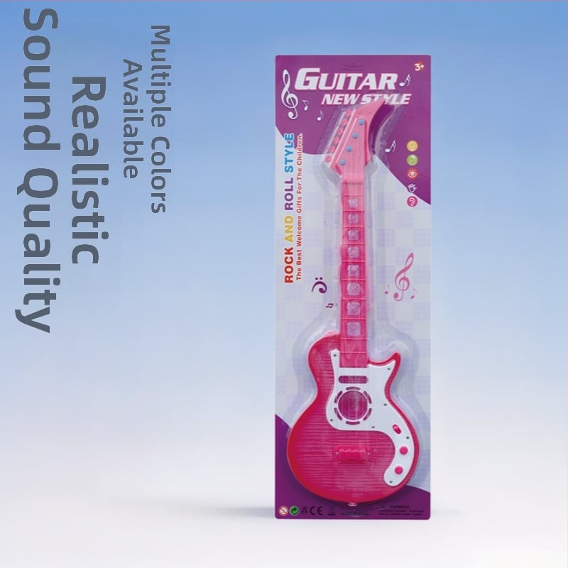 Dječja interaktivna gitara od ABS-a s infracrvenim senzorom i dinamičkim osvjetljenjem, edukativni zabavni instrument za djecu 4–6 godina