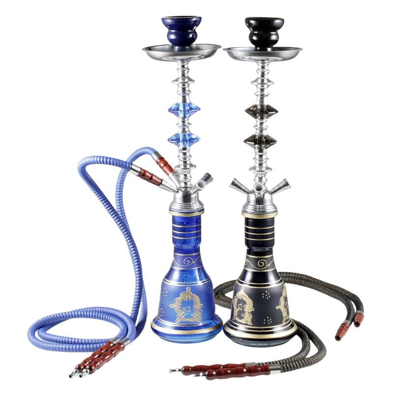 Hookah četverotubna staklena vodna lula, marka Xisa, Kina