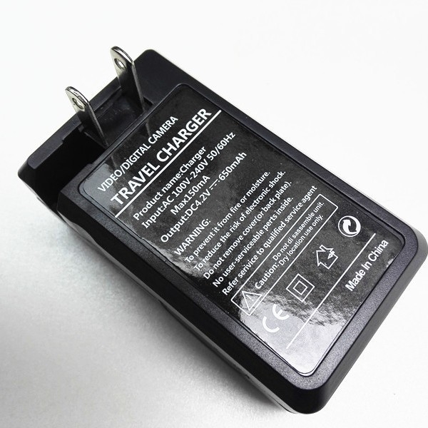 All Sunrise 18650 dvostruki punjač s dva utora, ulaz AC 100-240V, izlaz DC 4.2V, CE certifikat