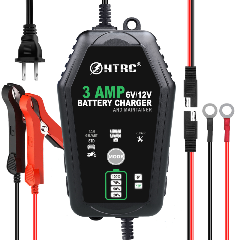 Punjač baterija 6V/12V, 3A, ulaz AC 100-240V, izlaz DC 12V 3A, CE